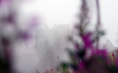 Dunnottar Castle - nebbia - fog