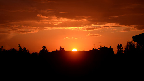 Sunset in Padul City - tramonto a Padulle