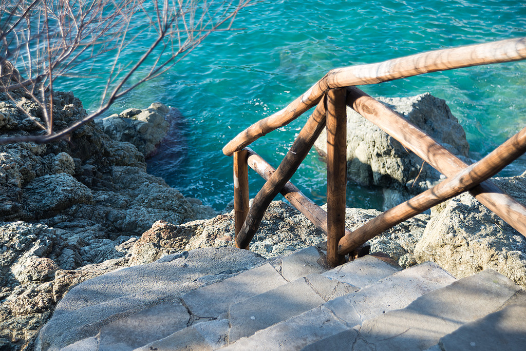 Landscapes,Nature - stairs to the sea - voglia di mare
