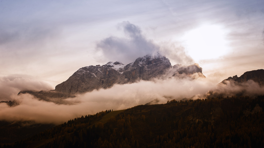 Landscapes - monte Civetta in autunno