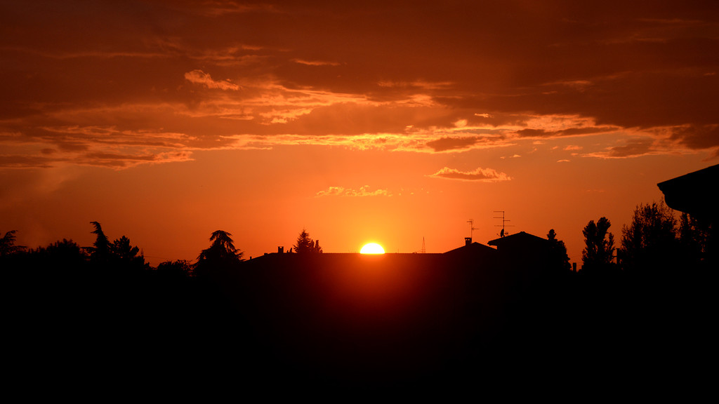 Sunset - Sunset in Padul City - tramonto a Padulle